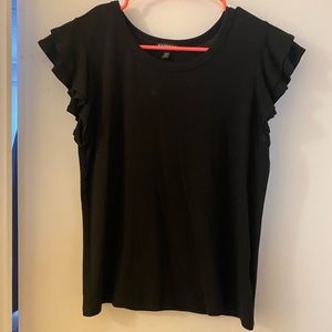 Express Flutter Sleeve Shirt